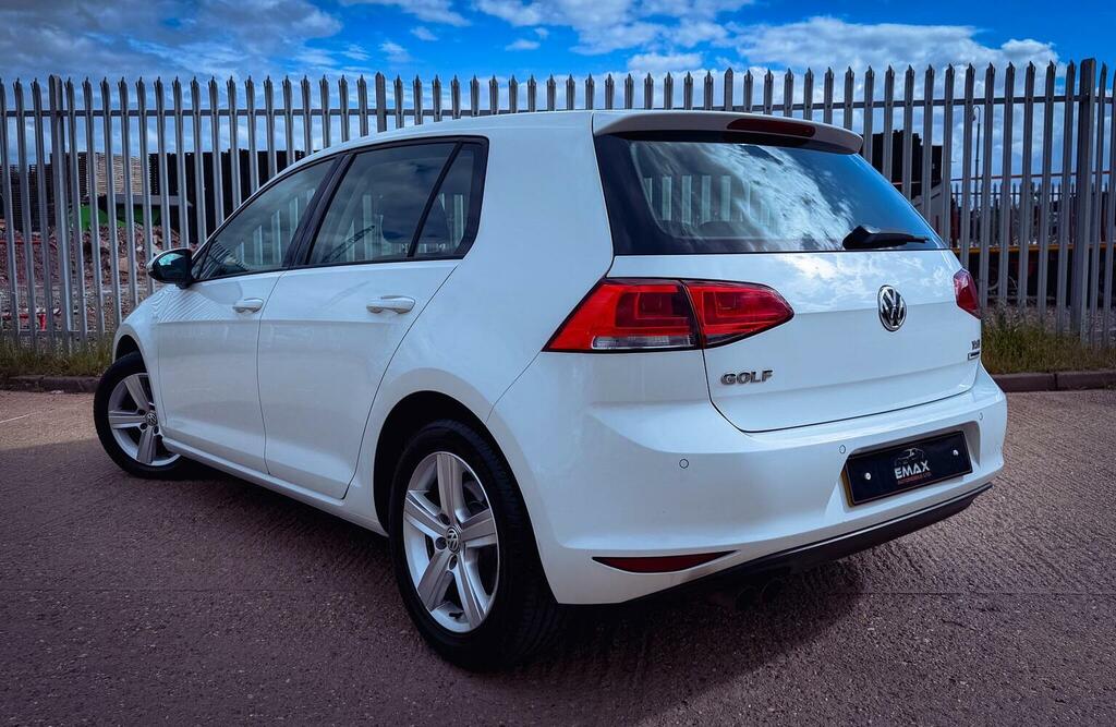 Volkswagen Golf 1.4 Tsi Bluemotion Tech Match Dsg Euro 5 Ss YF15DVC White #6