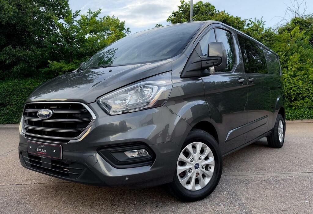Ford Transit Custom 2.0 320 Ecoblue Limited Crew Van L2 H1 Euro 6 Grey