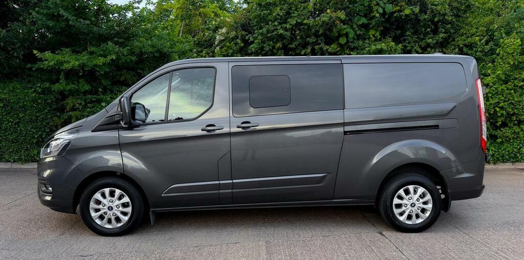 Ford Transit Custom 2.0 320 Ecoblue Limited Crew Van L2 H1 Euro 6 Grey #6