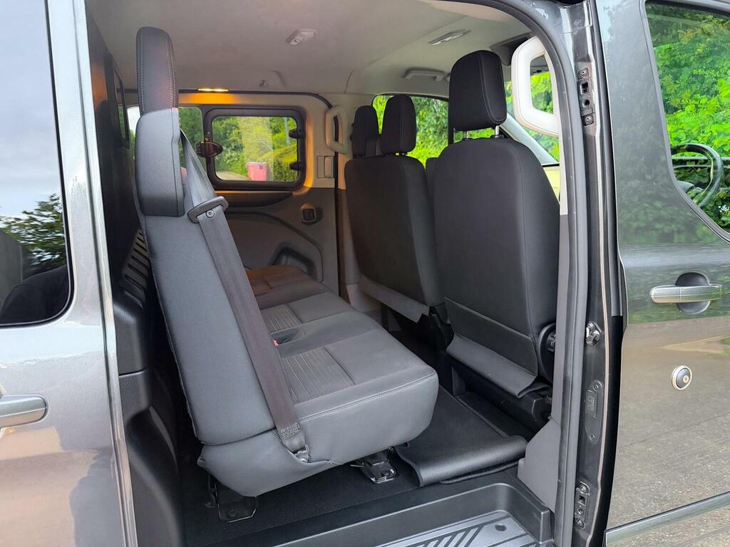 Ford Transit Custom 2.0 320 Ecoblue Limited Crew Van L2 H1 Euro 6 Grey #4
