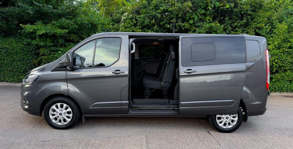 Ford Transit Custom 2.0 320 Ecoblue Limited Crew Van L2 H1 Euro 6 Grey #5