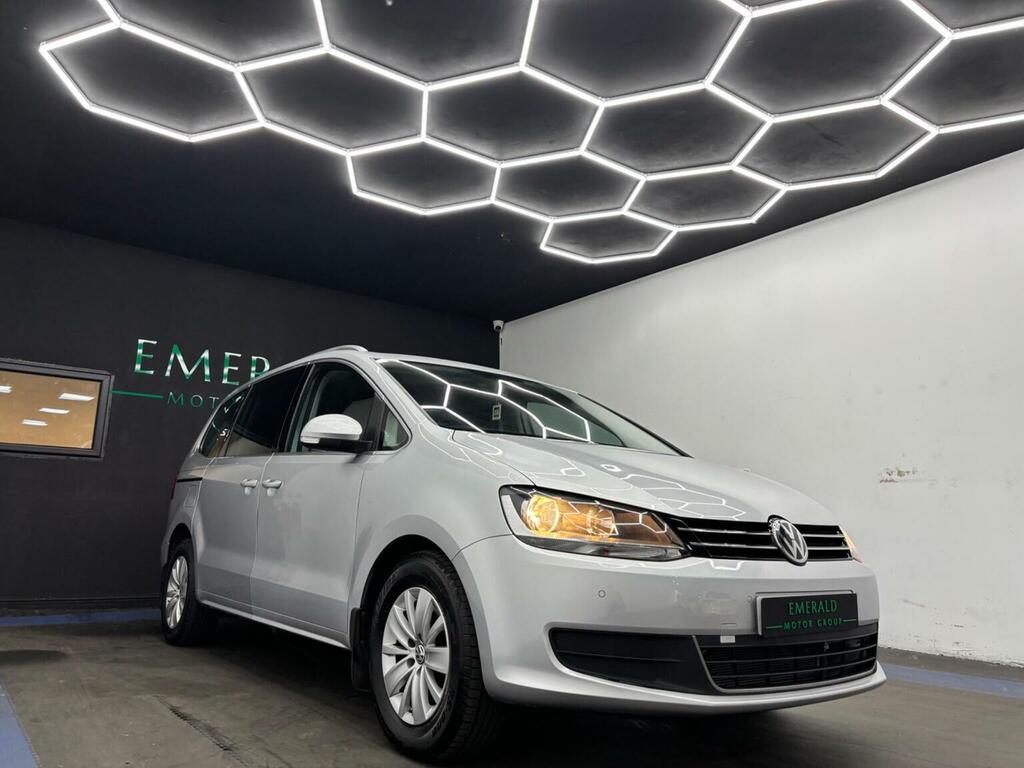 Volkswagen Sharan 2.0 Tdi Se Nav Dsg Euro 6 Ss Silver #4
