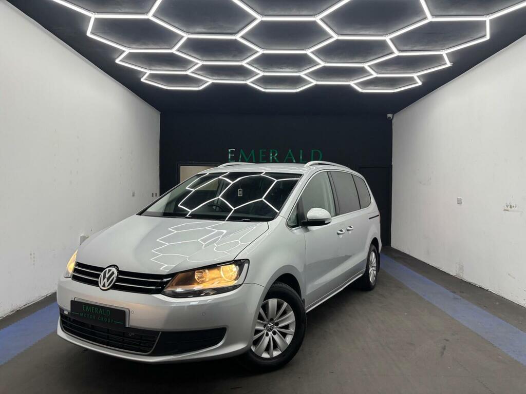 Volkswagen Sharan 2.0 Tdi Se Nav Dsg Euro 6 Ss Silver #2