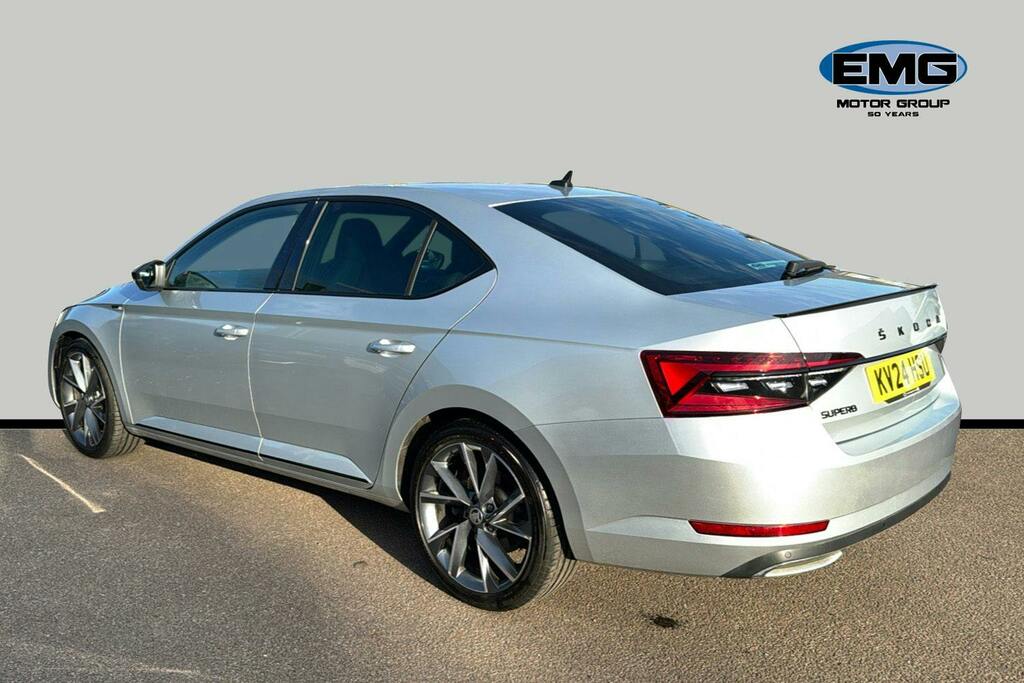 Skoda Superb 1.5 Tsi Act Sportline Plus Hatchback Ds Silver #4