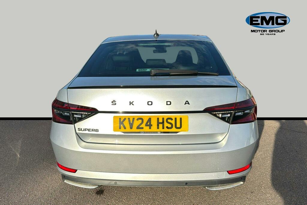 Skoda Superb 1.5 Tsi Act Sportline Plus Hatchback Ds Silver #5