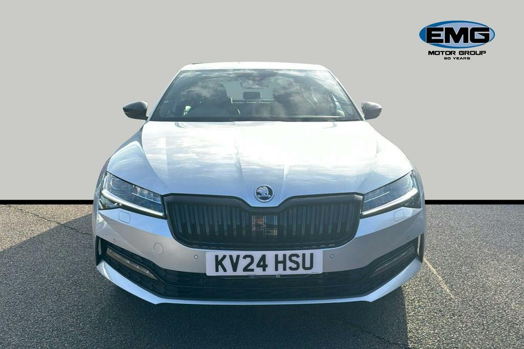 Skoda Superb 1.5 Tsi Act Sportline Plus Hatchback Ds Silver #2