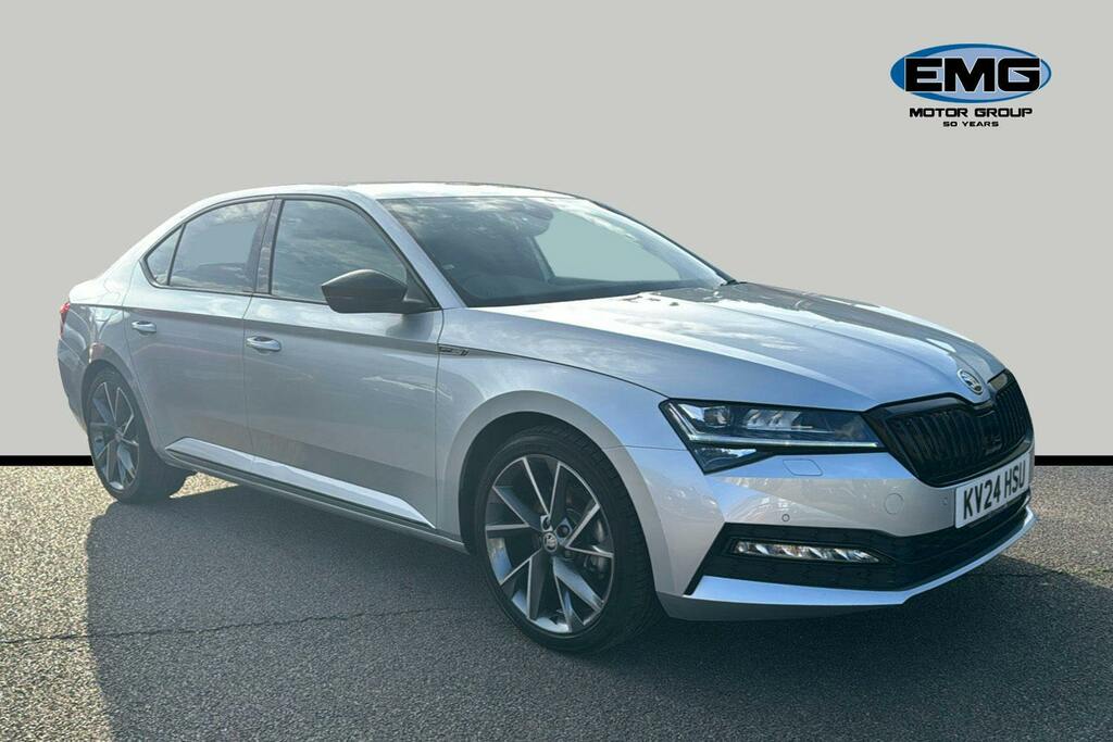 Skoda Superb 1.5 Tsi Act Sportline Plus Hatchback Ds Silver