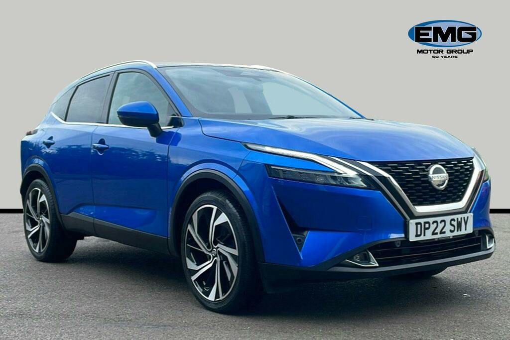 Nissan Qashqai 1.3 Dig T Mhev Tekna Plus Suv Hybrid Xt Blue