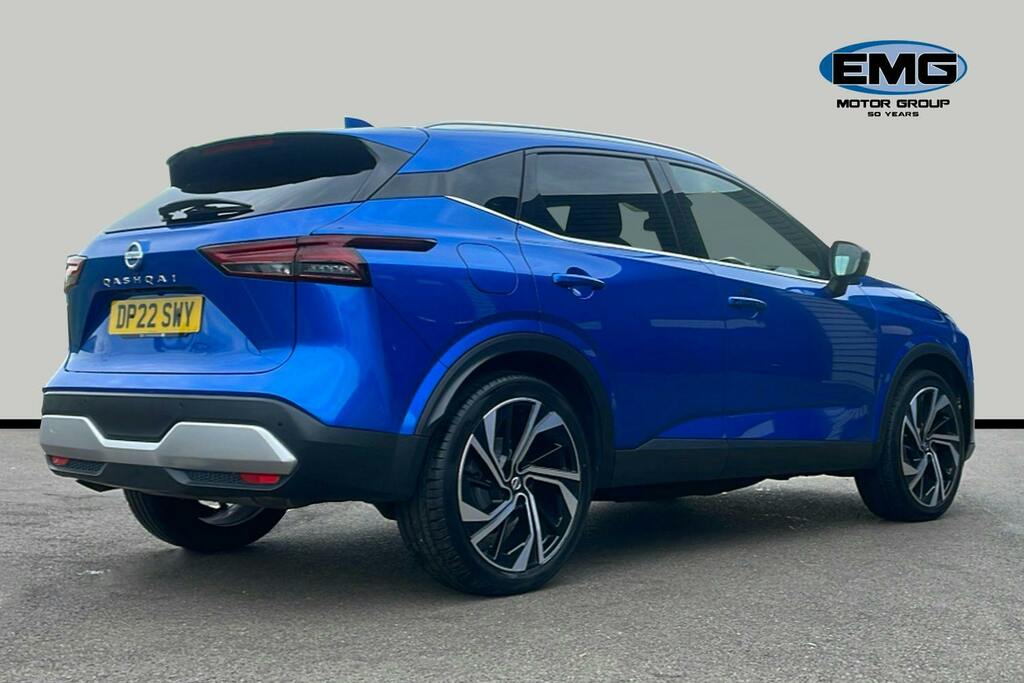 Nissan Qashqai 1.3 Dig T Mhev Tekna Plus Suv Hybrid Xt DP22SWY Blue #6