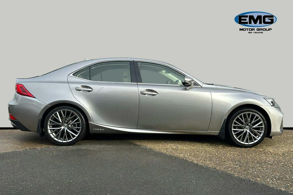 Lexus IS 2.5 300H Saloon Hybrid E Cvt Ss Silver #3