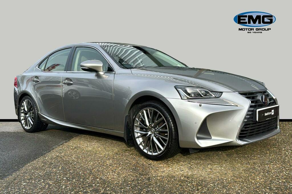 Lexus IS 2.5 300H Saloon Hybrid E Cvt Ss Silver