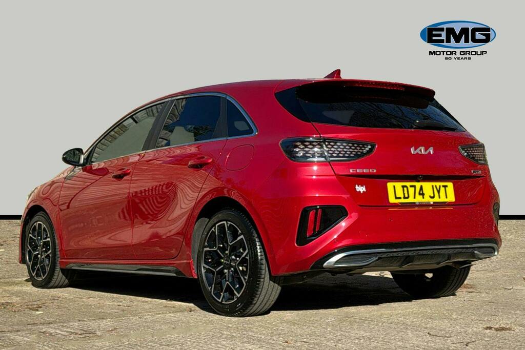 Kia Ceed 1.5 T Gdi Gt Line Hatchback S LD74JYT Red #4