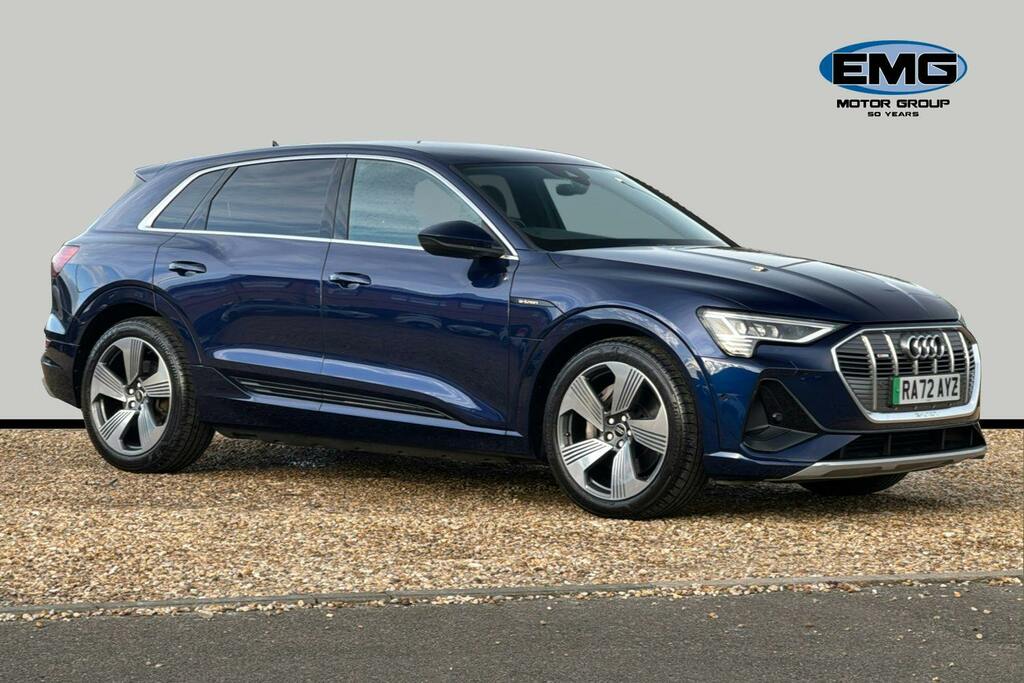Audi E-tron 50 S Line Suv Quattro 71.2Kwh 1 Blue