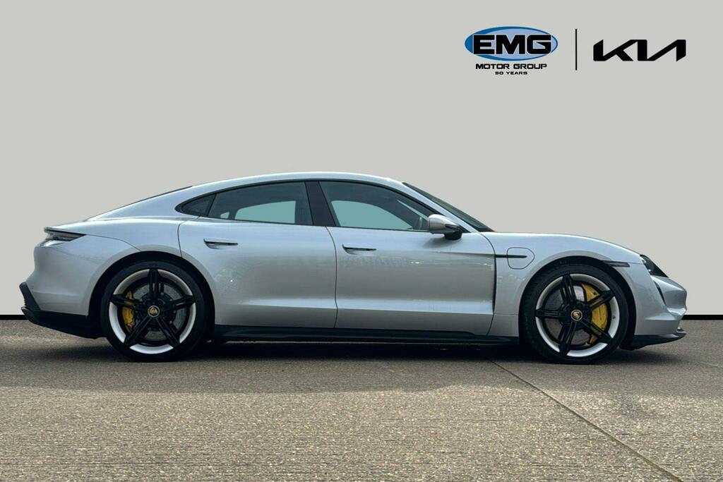 Porsche Taycan Performance Plus 93.4Kwh Turbo S Saloon Electr YX71XRF Silver #3
