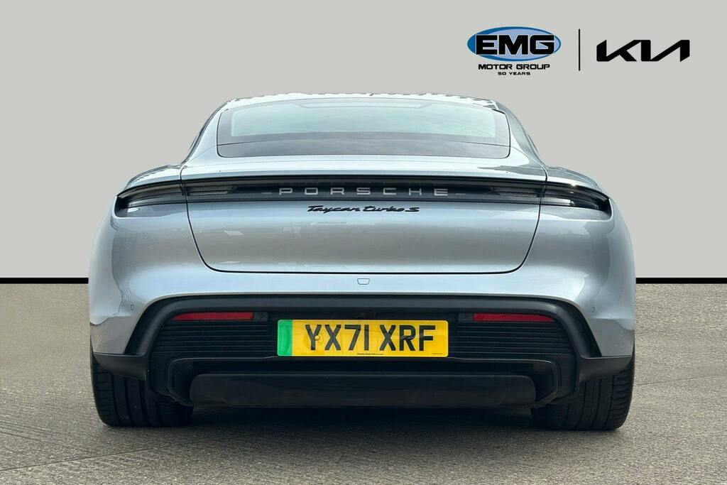 Porsche Taycan Performance Plus 93.4Kwh Turbo S Saloon Electr YX71XRF Silver #5