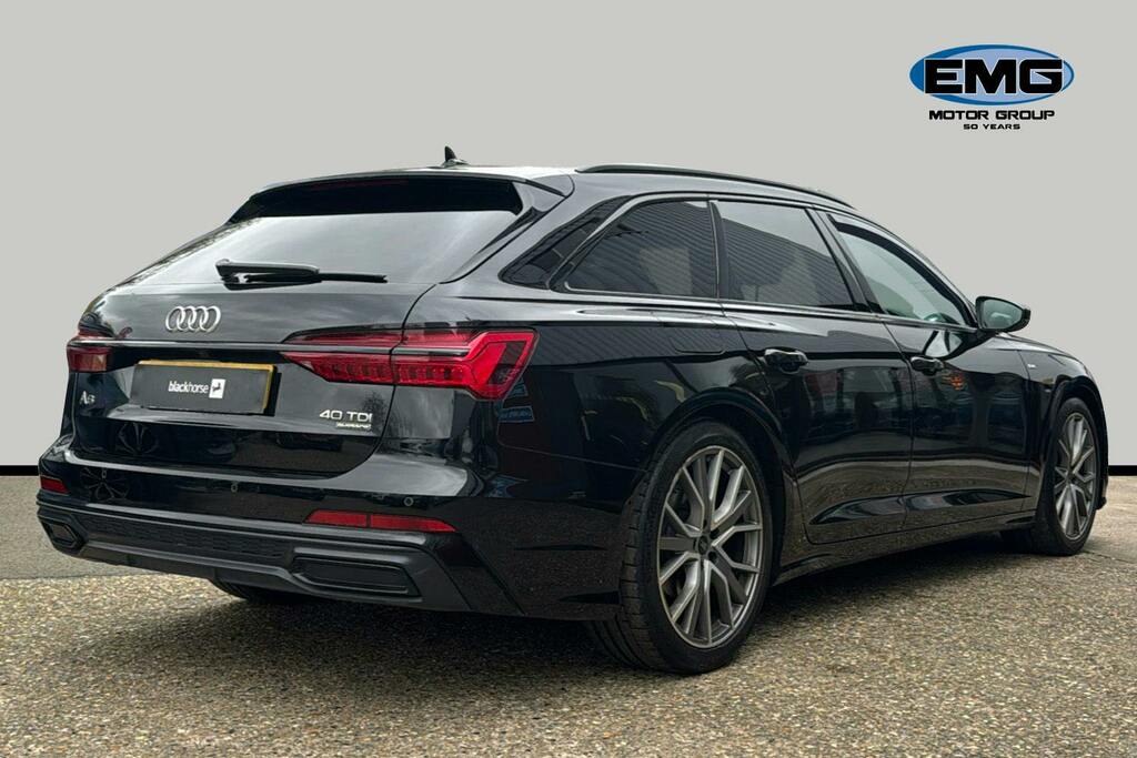 Audi A6 Avant 2.0 Tdi 40 Black Edition Estate S Troni Black #6