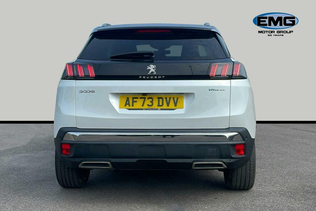 Peugeot 3008 1.6 13.2Kwh Gt Suv Plug In Hybrid E Eat White #5