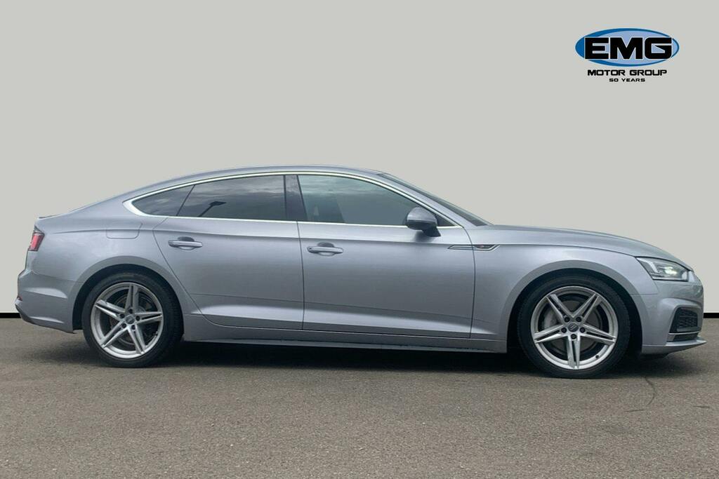 Audi A5 2.0 Tdi S Line Sportback S Tronic Quatt Silver #3