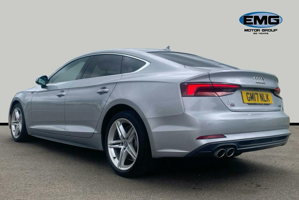 Audi A5 2.0 Tdi S Line Sportback S Tronic Quatt Silver #4