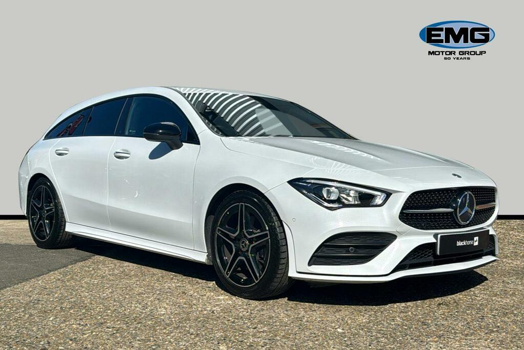Mercedes-Benz CLA Class 1.3 Cla200h Mhev Amg Line Premium Shooting Brake White