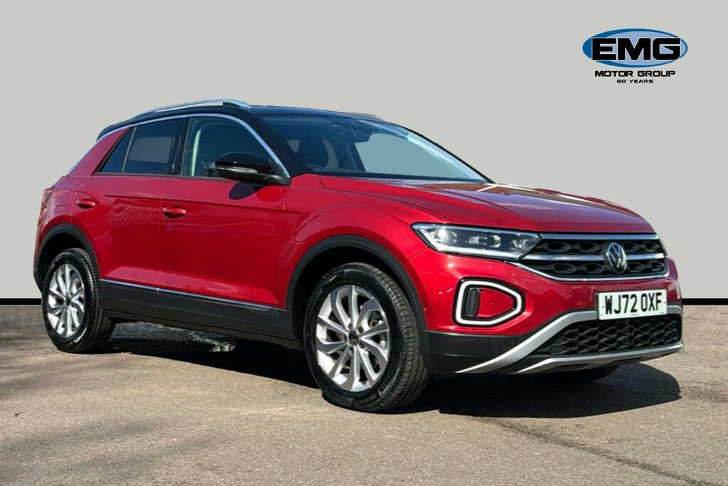 Volkswagen T-Roc 1.5 Tsi Style Suv Dsg Ss Red