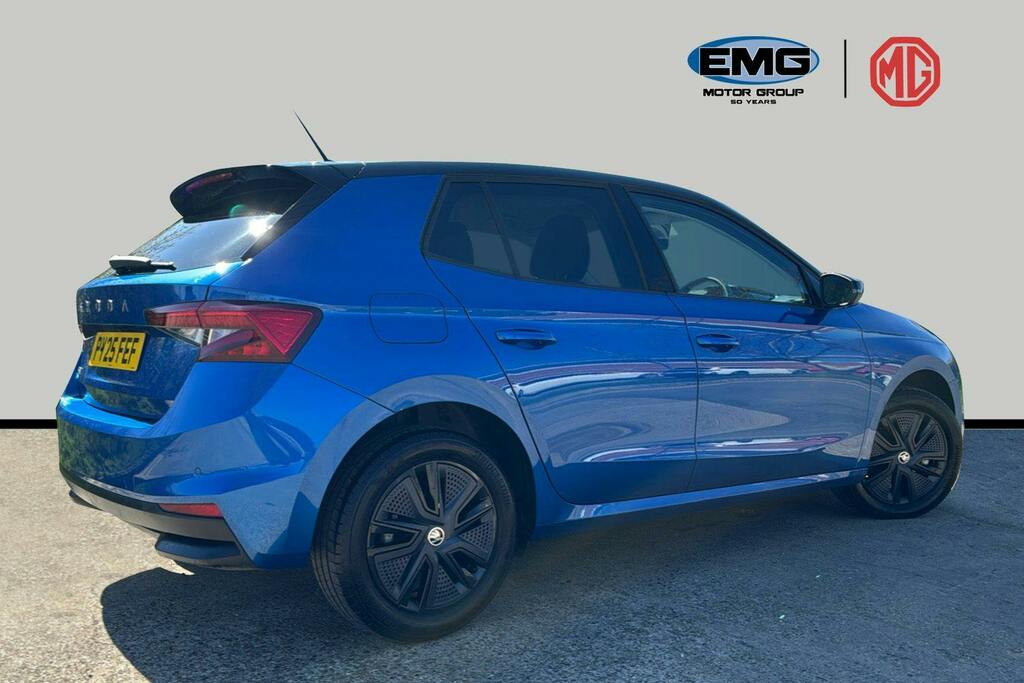 Skoda Fabia 1.5 Tsi Design Edition Hatchback Dsg PY25FEF Blue #6