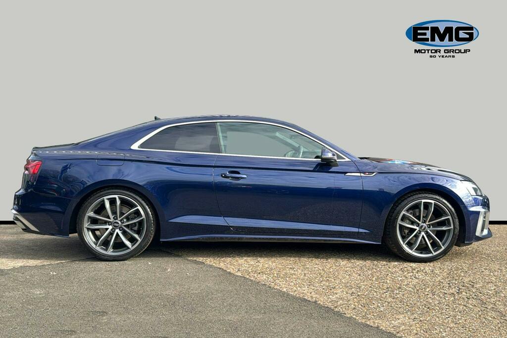 Audi A5 2.0 Tfsi 45 S Line Coupe S Tronic Quatt AX22FOP Blue #3