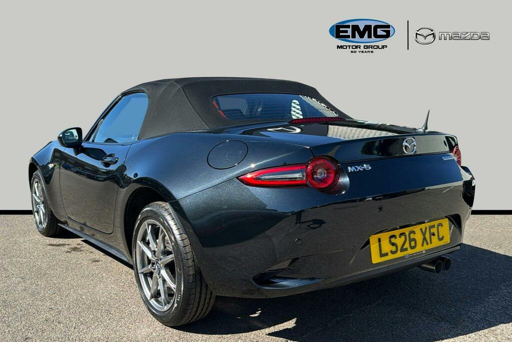 Mazda MX-5 1.5 Skyactiv G Exclusive Line Roadster LS26XFC Black #4