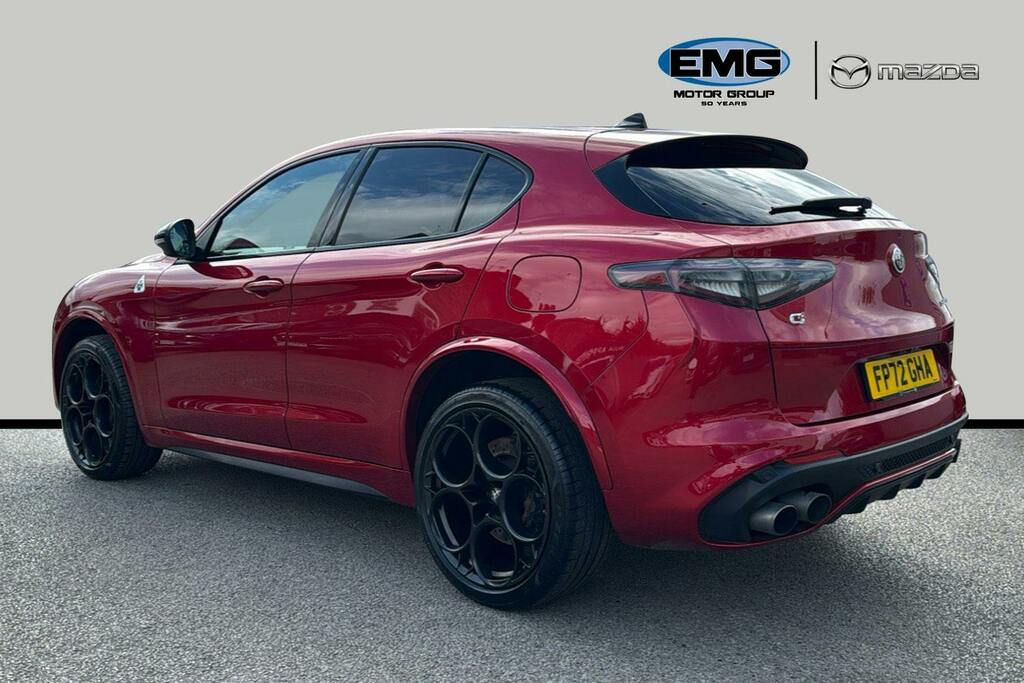 Alfa Romeo Stelvio 2.9 V6 Bi Turbo Quadrifoglio Suv Gpf Au Red #4