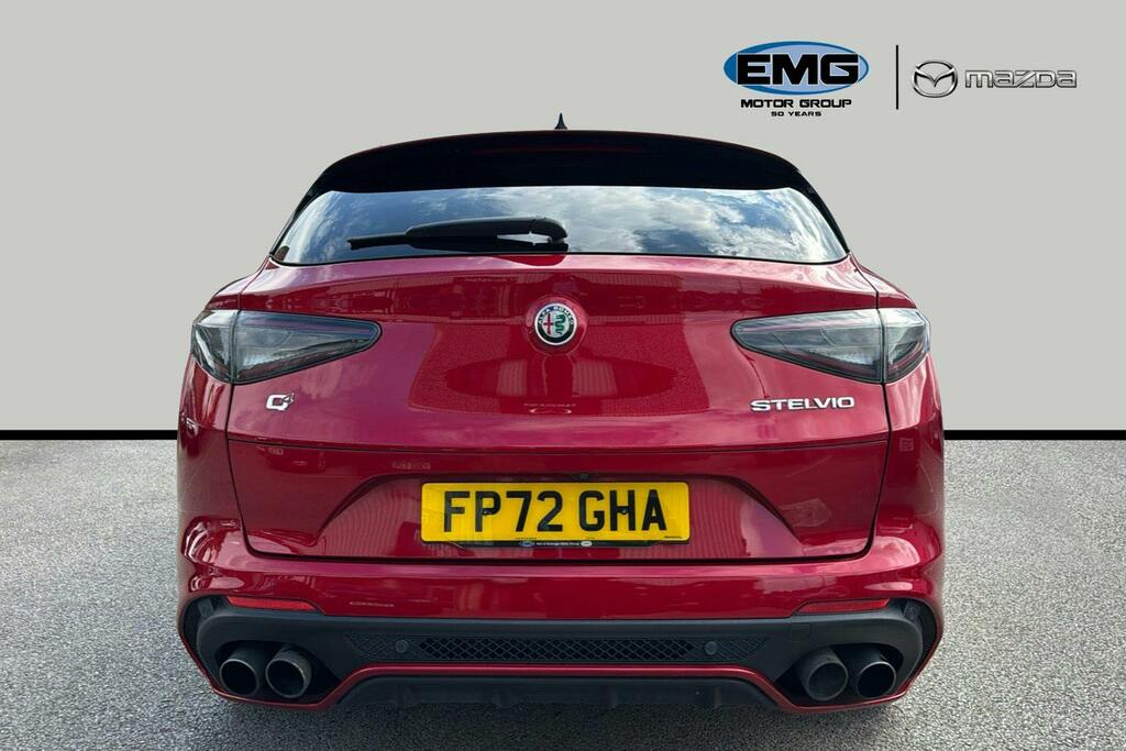 Alfa Romeo Stelvio 2.9 V6 Bi Turbo Quadrifoglio Suv Gpf Au Red #5