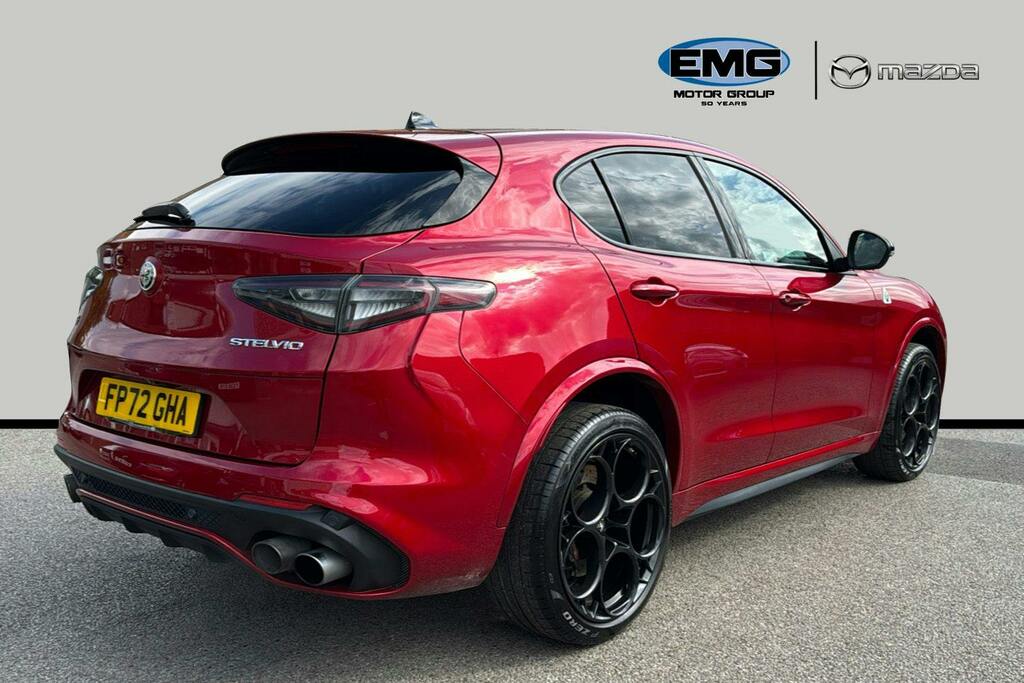Alfa Romeo Stelvio 2.9 V6 Bi Turbo Quadrifoglio Suv Gpf Au Red #6