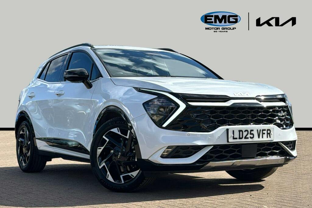 Kia Sportage 1.6 T Gdi Mhev Gt Line Suv Hybrid Manua LD25VFR White