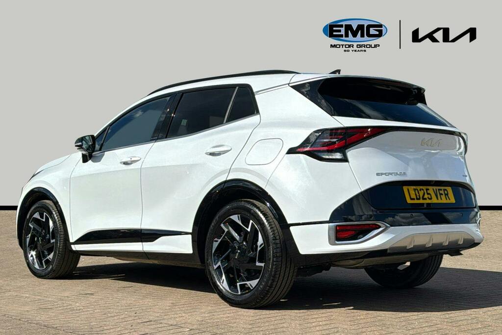 Kia Sportage 1.6 T Gdi Mhev Gt Line Suv Hybrid Manua LD25VFR White #4