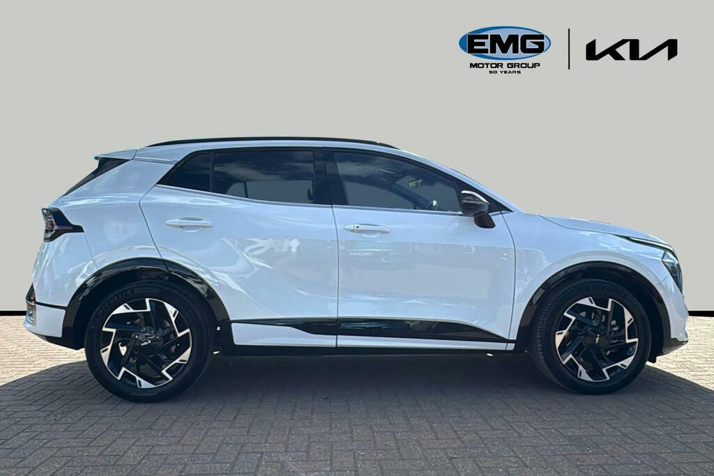 Kia Sportage 1.6 T Gdi Mhev Gt Line Suv Hybrid Manua LD25VFR White #3