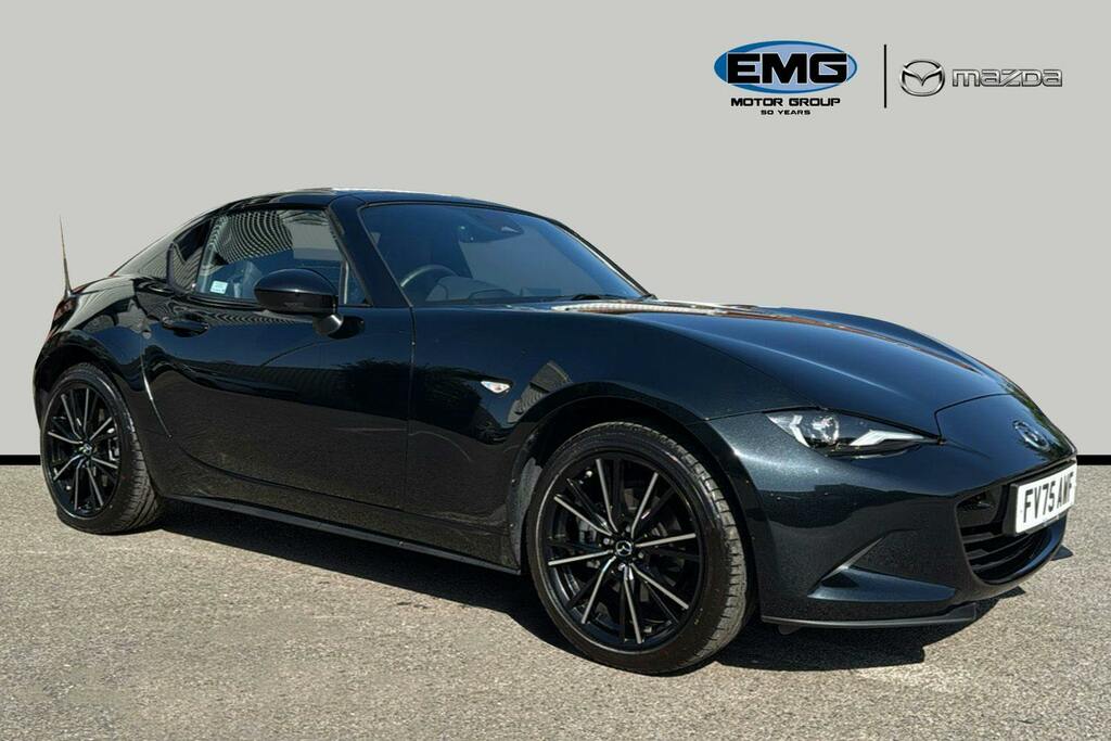 Mazda MX-5 RF 2.0 Skyactiv G Exclusive Line Convertible Petr Black