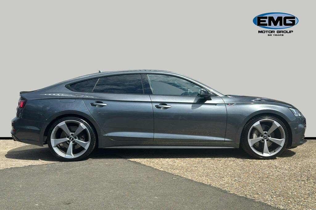 Audi A5 2.0 Tfsi 45 Black Edition Sportback S T FY69UFT Grey #3