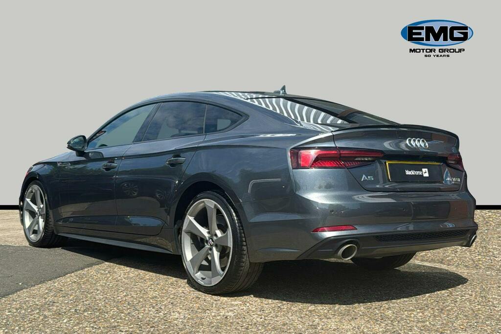 Audi A5 2.0 Tfsi 45 Black Edition Sportback S T FY69UFT Grey #4