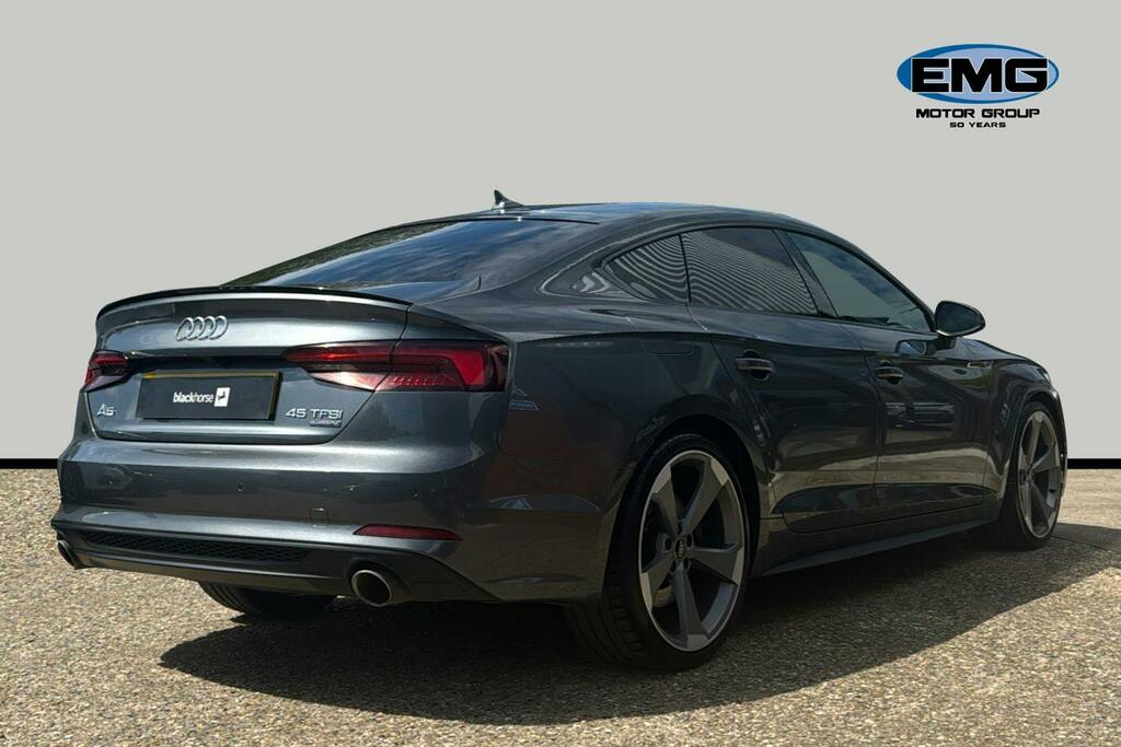 Audi A5 2.0 Tfsi 45 Black Edition Sportback S T FY69UFT Grey #6