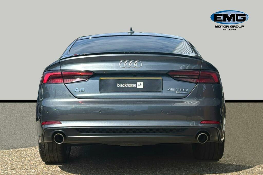 Audi A5 2.0 Tfsi 45 Black Edition Sportback S T FY69UFT Grey #5