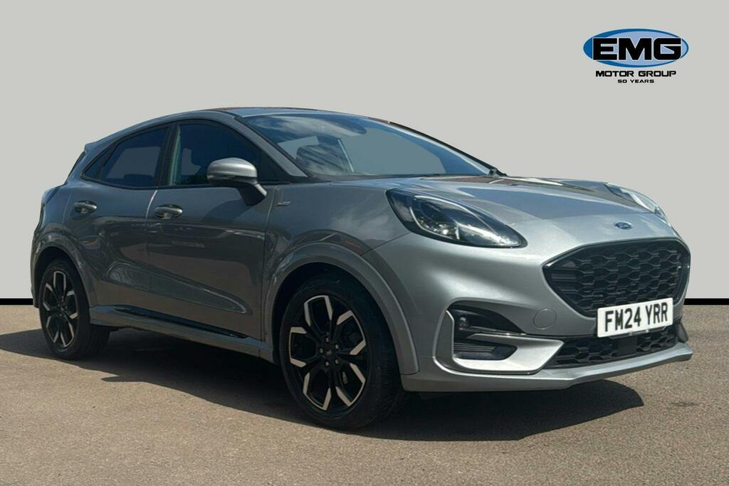 Ford Puma 1.0T Ecoboost Mhev St Line X Suv Hybrid Silver