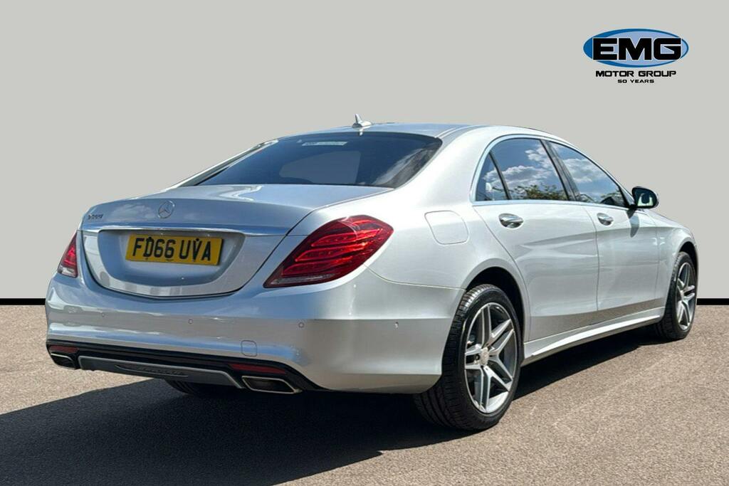 Mercedes-Benz S Class 4.7 S500l V8 Amg Line Saloon 9G Tronic Silver #5