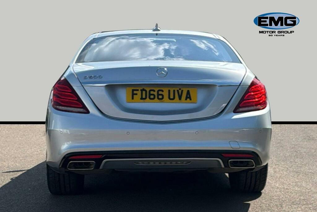 Mercedes-Benz S Class 4.7 S500l V8 Amg Line Saloon 9G Tronic Silver #5
