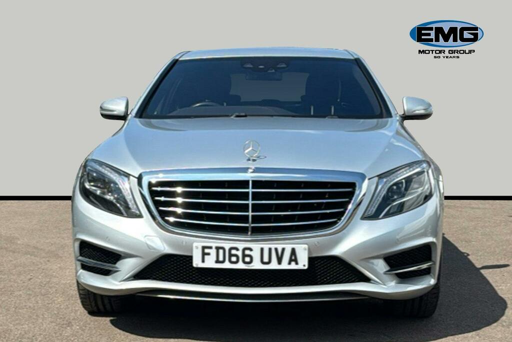 Mercedes-Benz S Class 4.7 S500l V8 Amg Line Saloon 9G Tronic Silver #2