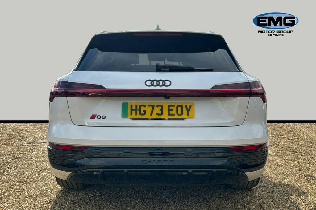 Audi Q8 e tron 55 Black Edition Suv Quattro 114 White #5