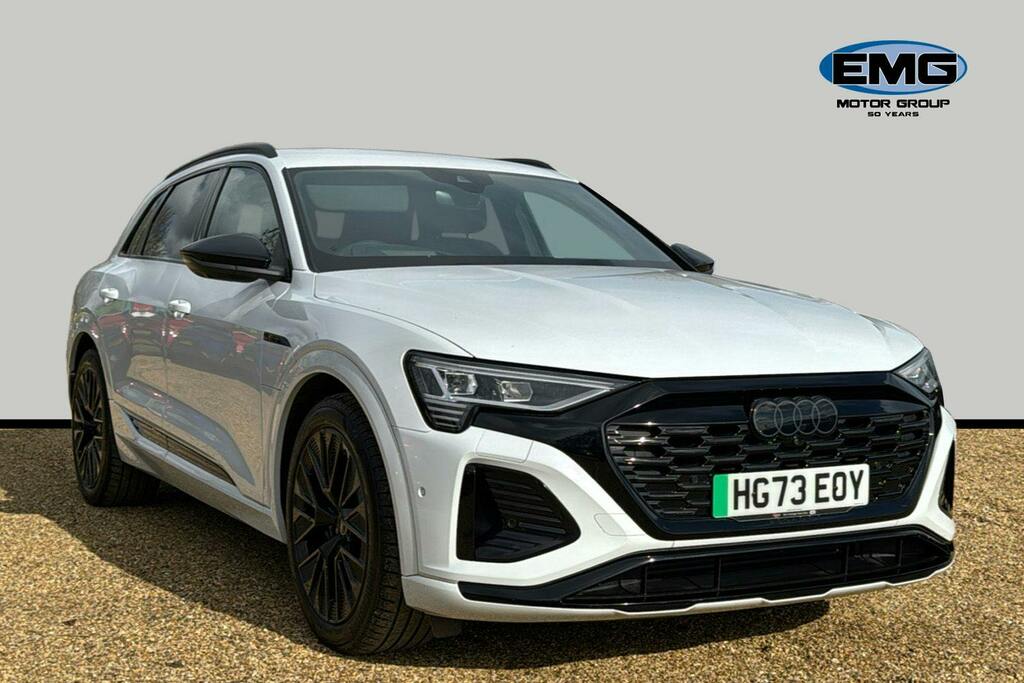 Audi Q8 e tron 55 Black Edition Suv Quattro 114 White