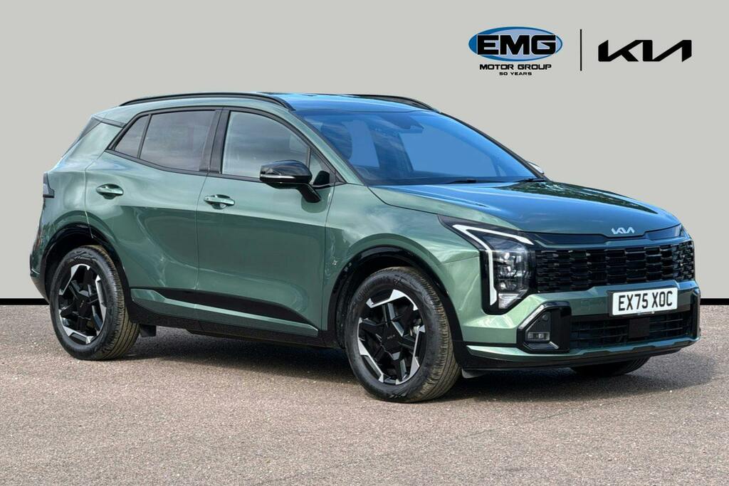Kia Sportage 1.6 T Gdi Gt Line Suv Dct Ss EX75XOC Green