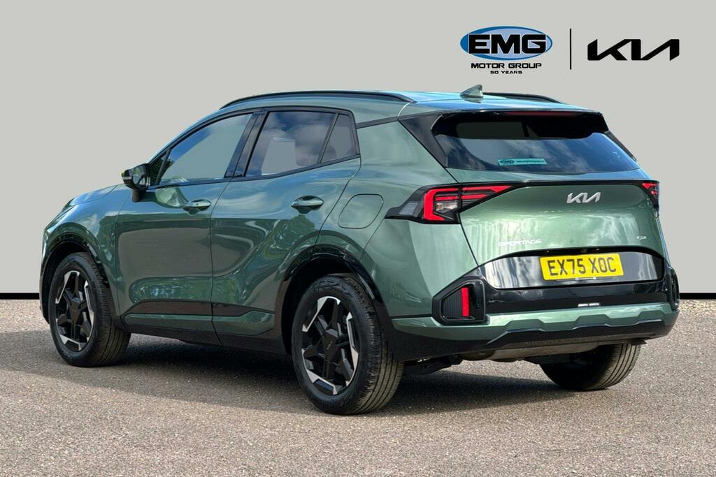 Kia Sportage 1.6 T Gdi Gt Line Suv Dct Ss EX75XOC Green #4