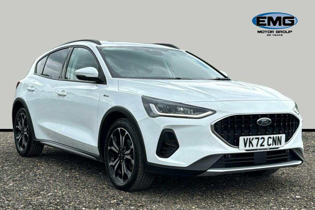 Ford Focus 1.0T Ecoboost Mhev Active Vignale Hatchback Pe White