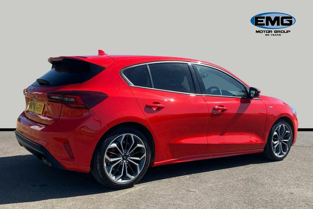 Ford Focus 1.0T Ecoboost Mhev St Line X Hatchback MV24AOD Red #6