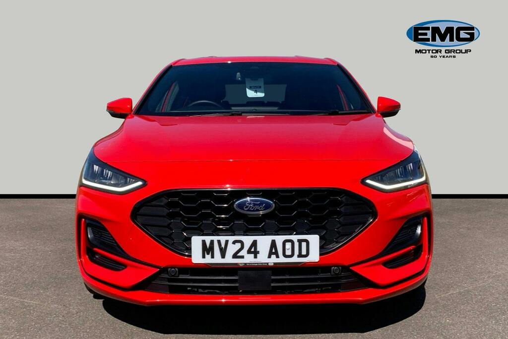 Ford Focus 1.0T Ecoboost Mhev St Line X Hatchback MV24AOD Red #2